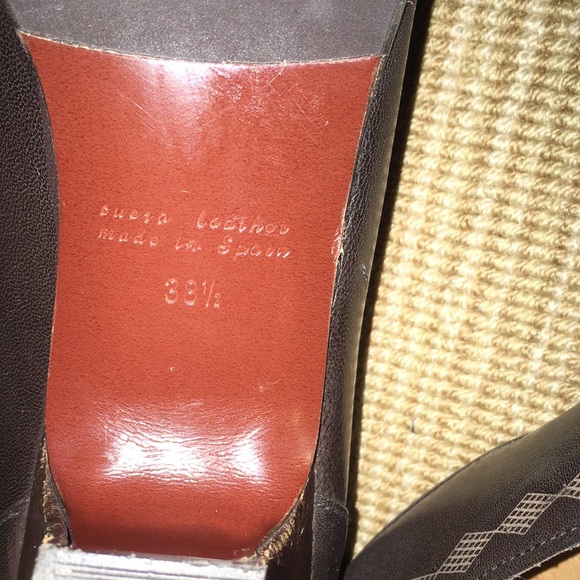 Chie Mihara Mary Jane heels , brown like new 38.5 - Picture 8 of 16